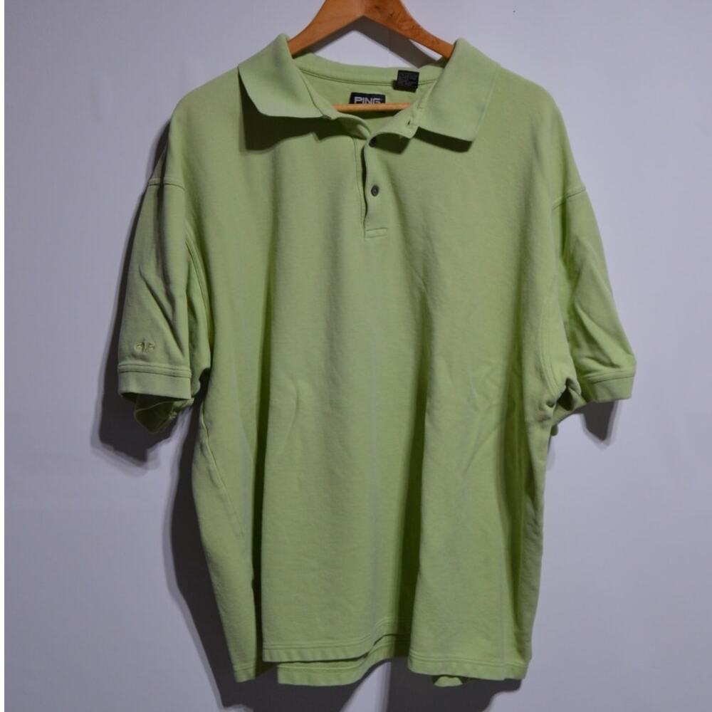 Ping Collection Men's Green Polo Shirt Size XXL Golf